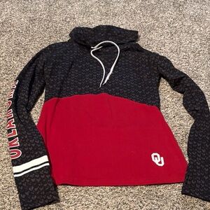 Oklahoma Sooners Black and Red Hoodie